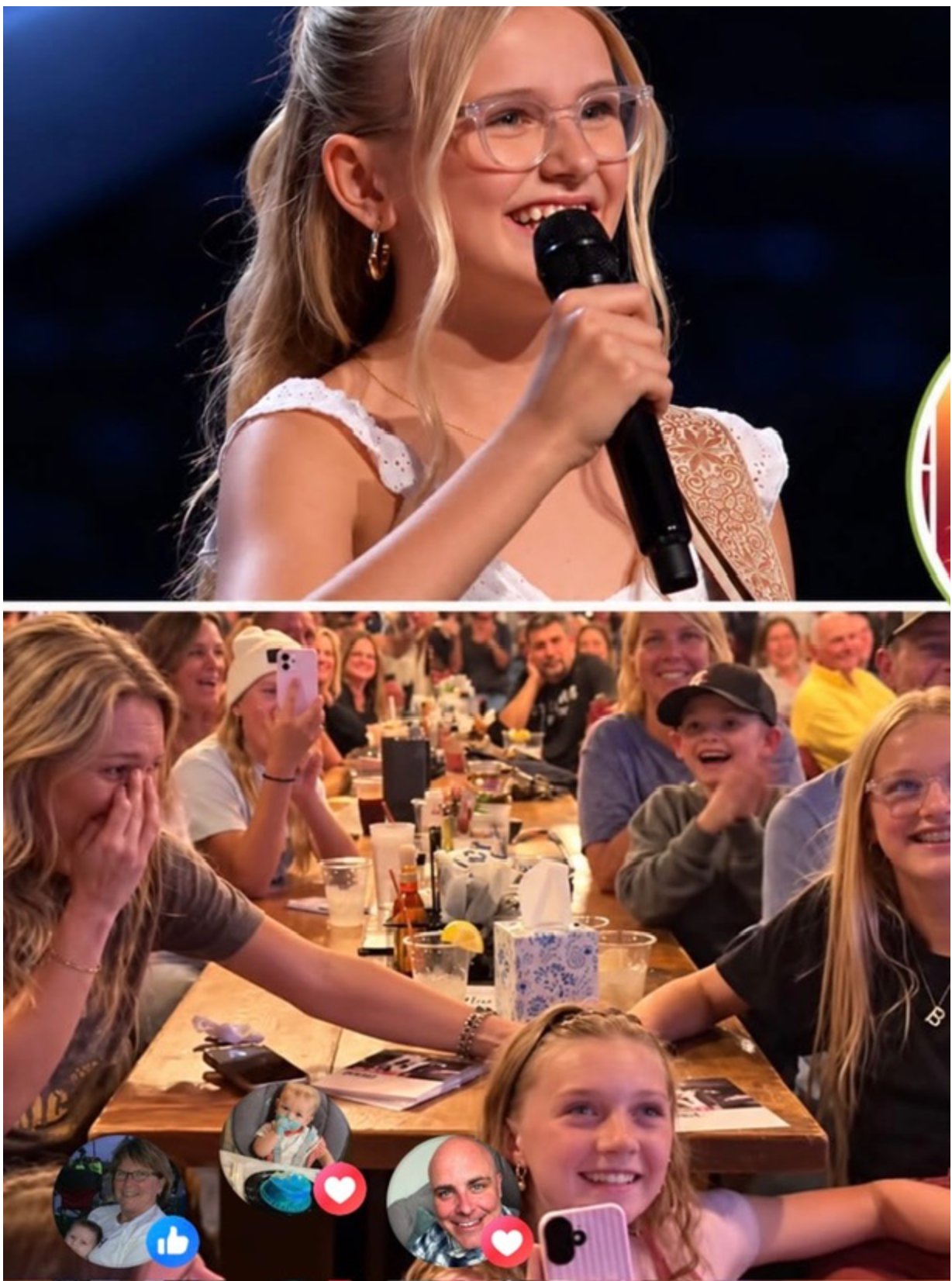 LIVE REACTION SAYS IT ALL