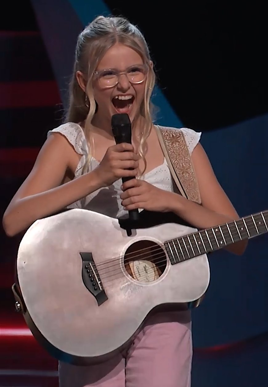 Brooklyn Ostlund and her mother Kristin Ostlund discuss "The Voice" with Mark Anthony